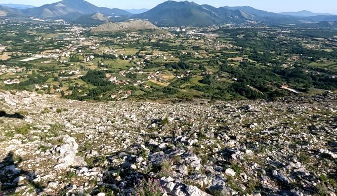 Vento in cresta sul Monte Trocchio